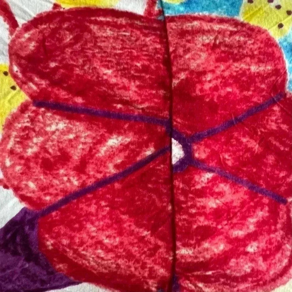 Jams World Retro Trinity Shirt Artsy Novelty Women’s Medium Floral Hippy Boho - Picture 12 of 13